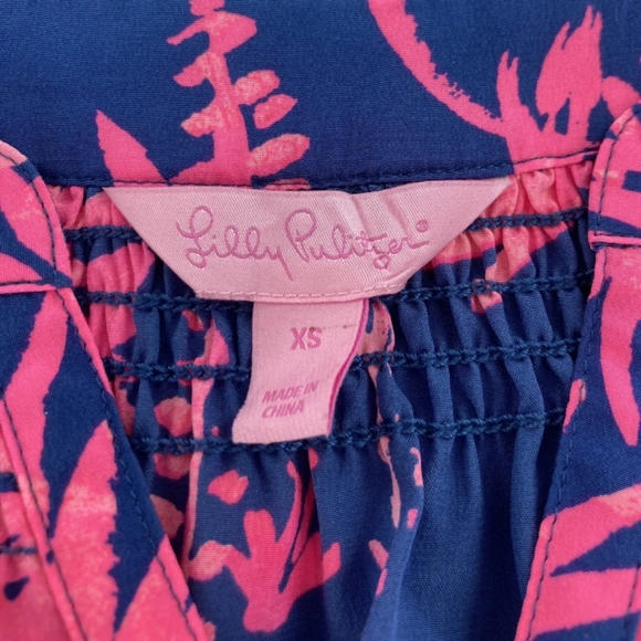 Lilly Pulitzer | Toucan Print Halter Top Blouse Womens Sleeveless Top Size XS - Picture 2 of 4